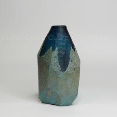 Ваза Cloyd арт.50077 / выс. 28 см - синее стекло / серия 1599 - фото, цена, описание, характеристики