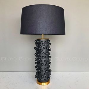 Настольная лампа Cloyd WOLAND T1 / выс. 80 см - латунь (арт.30140) - фото, цена, описание, характеристики