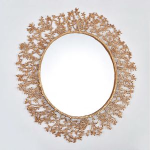 Зеркало Cloyd NIMBA Mirror / Ø90 см - латунь (арт.50058) - фото, цена, описание, характеристики