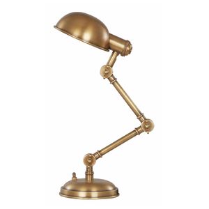 Настольная лампа Cloyd SOYER T1 / выс. 33 см - латунь (арт.30015) - фото, цена, описание, характеристики