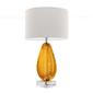 Настольная лампа Cloyd CEREUS T1 / бел. - выс. 64 см - янтарн. стекло (арт.30041) - фото, цена, описание, характеристики
