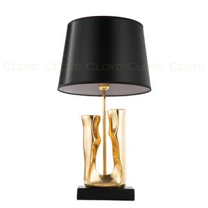 Настольная лампа Cloyd ARTESIAN T1 / выс. 68 см - золото (арт.30086) - фото, цена, описание, характеристики