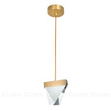 Подвесной светильник Cloyd GRAVITON-B P1 / шир. 9 см - латунь (арт.10757) - фото, цена, описание, характеристики