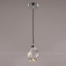 Подвесной светильник Cloyd BOZON-B P1 / выс. 15 см - хром (арт.10942) - фото, цена, описание, характеристики