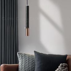 Подвесной светильник Cloyd CLARNET P1 / выс. 36 см - черн.мрамор (арт.10797) - фото, цена, описание, характеристики