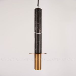 Подвесной светильник Cloyd CLARNET P1 / выс. 36 см - черн.мрамор (арт.10797) - фото, цена, описание, характеристики