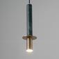 Подвесной светильник Cloyd CLARNET P1 / выс. 36 см - зелен.камень (арт.10932) - фото, цена, описание, характеристики