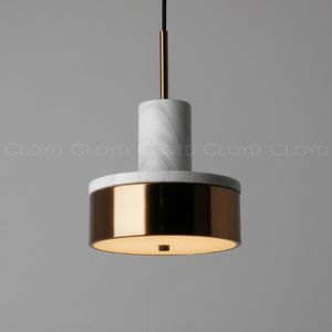 Подвесной светильник Cloyd ARTUS P1 / латунь - бел.камень (арт.11055) - фото, цена, описание, характеристики