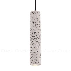 Подвесной светильник Cloyd MINIMA P1 / хром - белый бетон (арт.11069) - фото, цена, описание, характеристики
