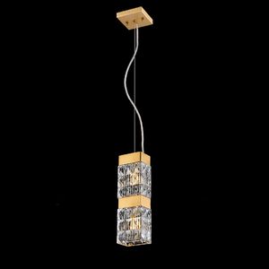 Подвесной светильник Cloyd CORUND-A P2 / выс. 30 см - латунь (арт.10682) - фото, цена, описание, характеристики