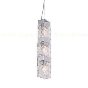 Подвесной светильник Cloyd CORUND-A P3 / выс. 45 см - хром (арт.10713) - фото, цена, описание, характеристики