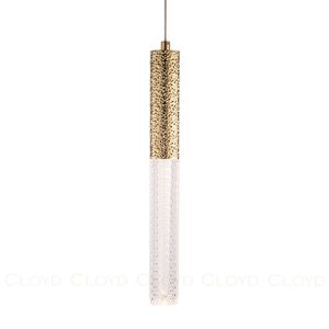 Подвесной светильник Cloyd FAGOTT P1 / выс. 38 см - золото (арт.10669) - фото, цена, описание, характеристики