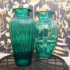 Ваза Cloyd LIDION Vase / выс. 36 см - зелен. стекло (арт.50000) - фото, цена, описание, характеристики
