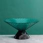 Ваза Cloyd MESO Vase / Ø35 см - зелен. стекло (арт.50024) - фото, цена, описание, характеристики