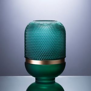Ваза Cloyd DOTT Vase / выс. 21 см - зелен. стекло (арт.50032) - фото, цена, описание, характеристики
