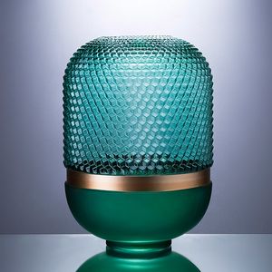 Ваза Cloyd DOTT Vase / выс. 30 см - зелен. стекло (арт.50033) - фото, цена, описание, характеристики