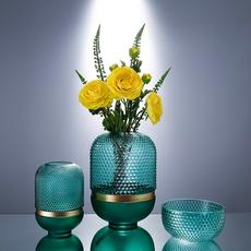 Ваза Cloyd DOTT Vase / выс. 30 см - зелен. стекло (арт.50033) - фото, цена, описание, характеристики