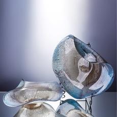 Ваза Cloyd BOYOMA Vase / шир. 42 см - сер. стекло (арт.50036) - фото, цена, описание, характеристики