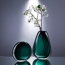 Ваза Cloyd MAZZORBO Vase / выс. 37 см - зелен. стекло (арт.50042) - фото, цена, описание, характеристики