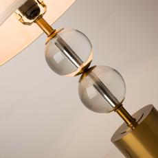Настольная лампа Cloyd GANTRY T1 / выс. 61 см - Round - латунь (арт.30069) - фото, цена, описание, характеристики