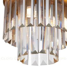 Подвесной светильник Cloyd BROTIGAN-A P4 / Ø20 см - латунь (арт.10577) - фото, цена, описание, характеристики